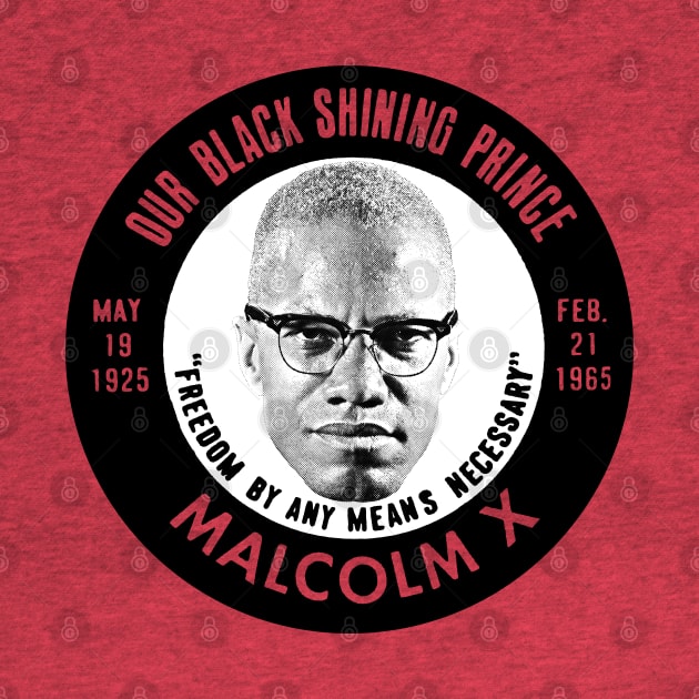 Malcolm X / Black Pride Button by DankFutura